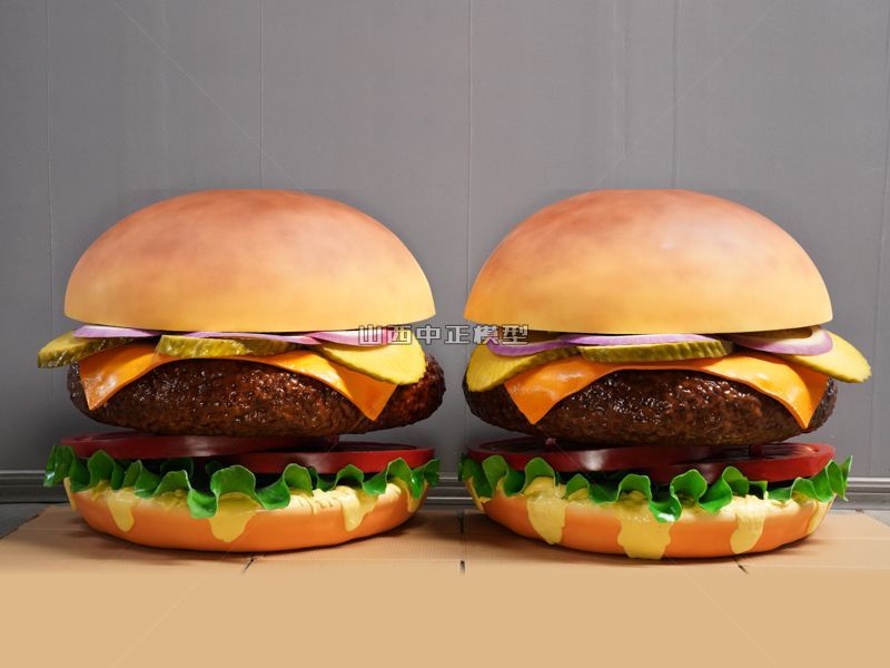 大汉堡仿真食品模型