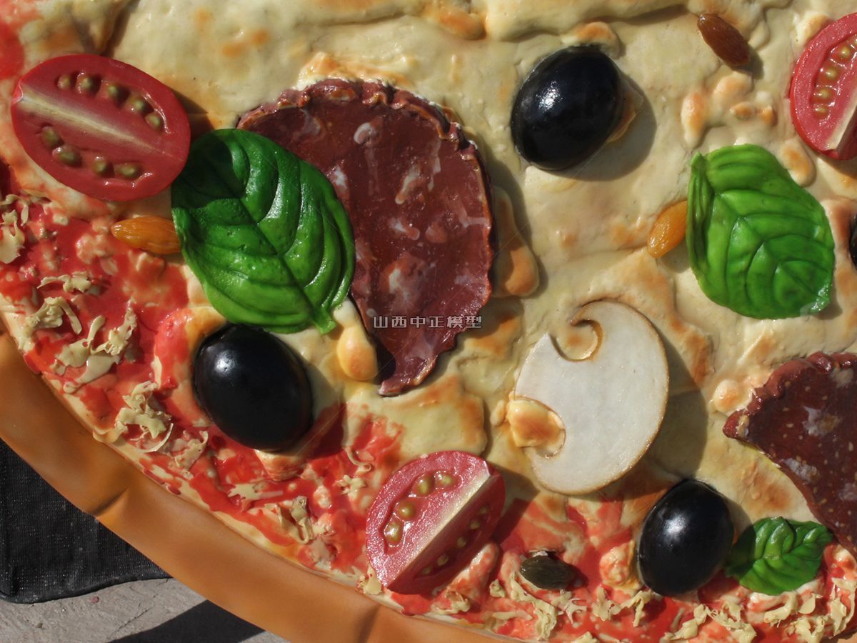 半个披萨仿真食品模型定制