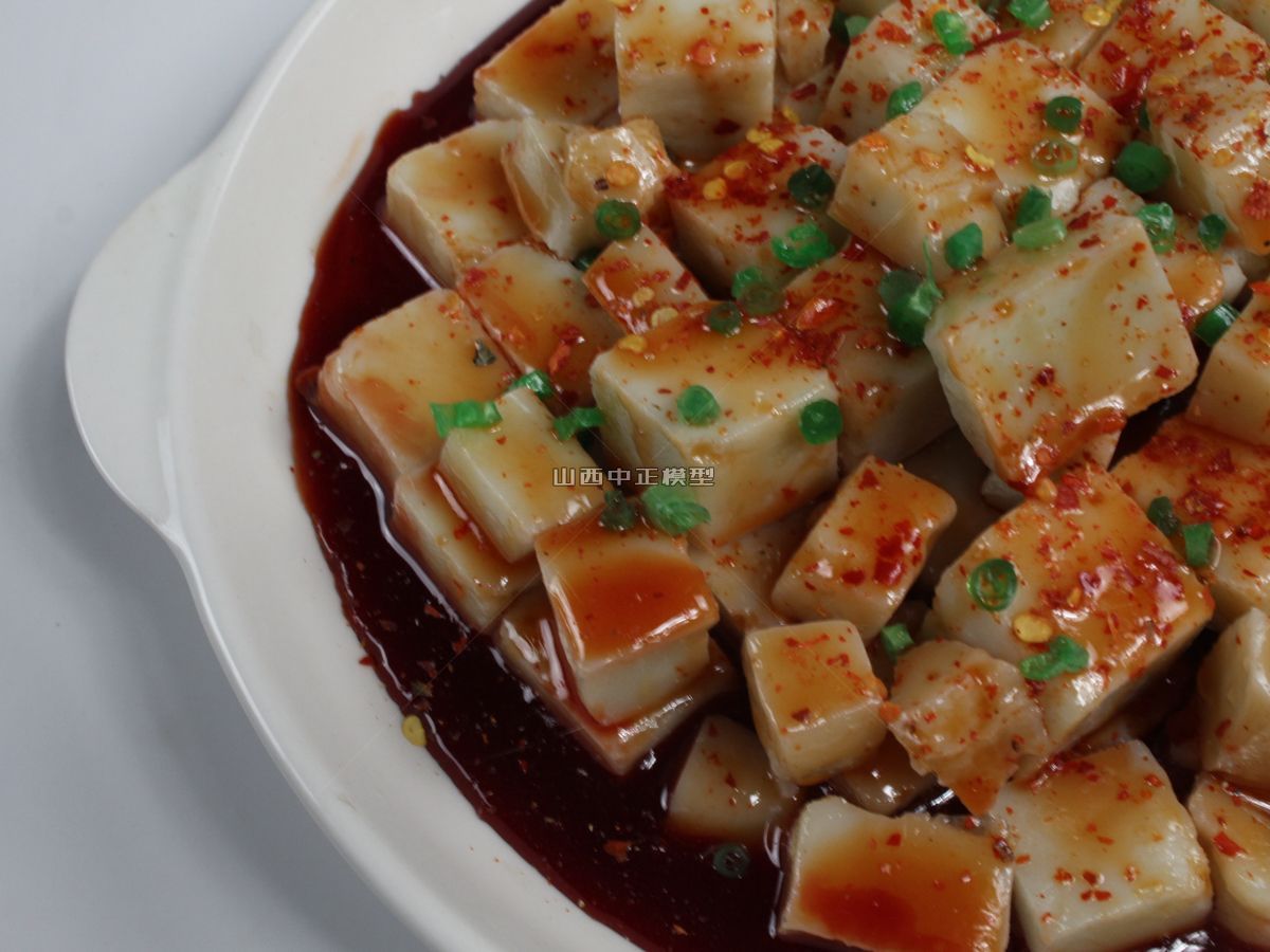 麻婆豆腐食品模型仿真菜