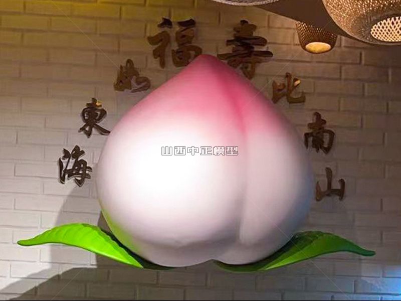 1.4米大寿桃模型制作