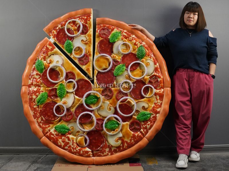 大号披萨食品模型仿真菜