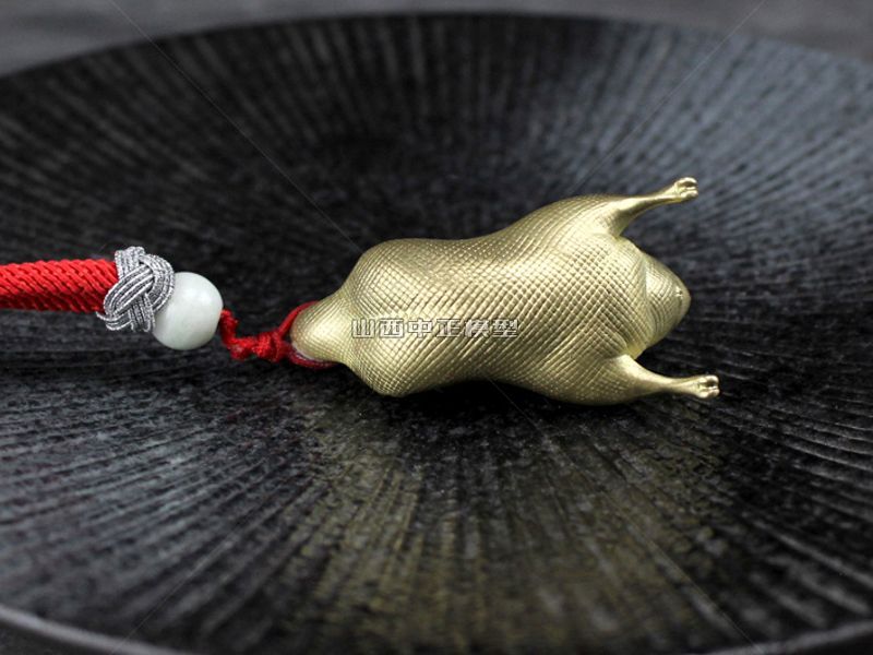 黄铜烤鸭铜雕动物雕塑