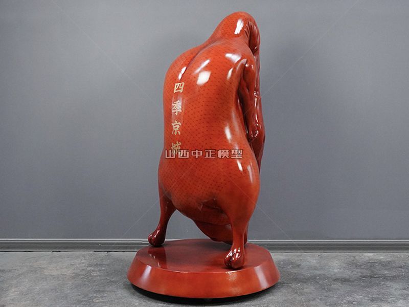 四季京城大鸭动物不锈钢雕塑定做