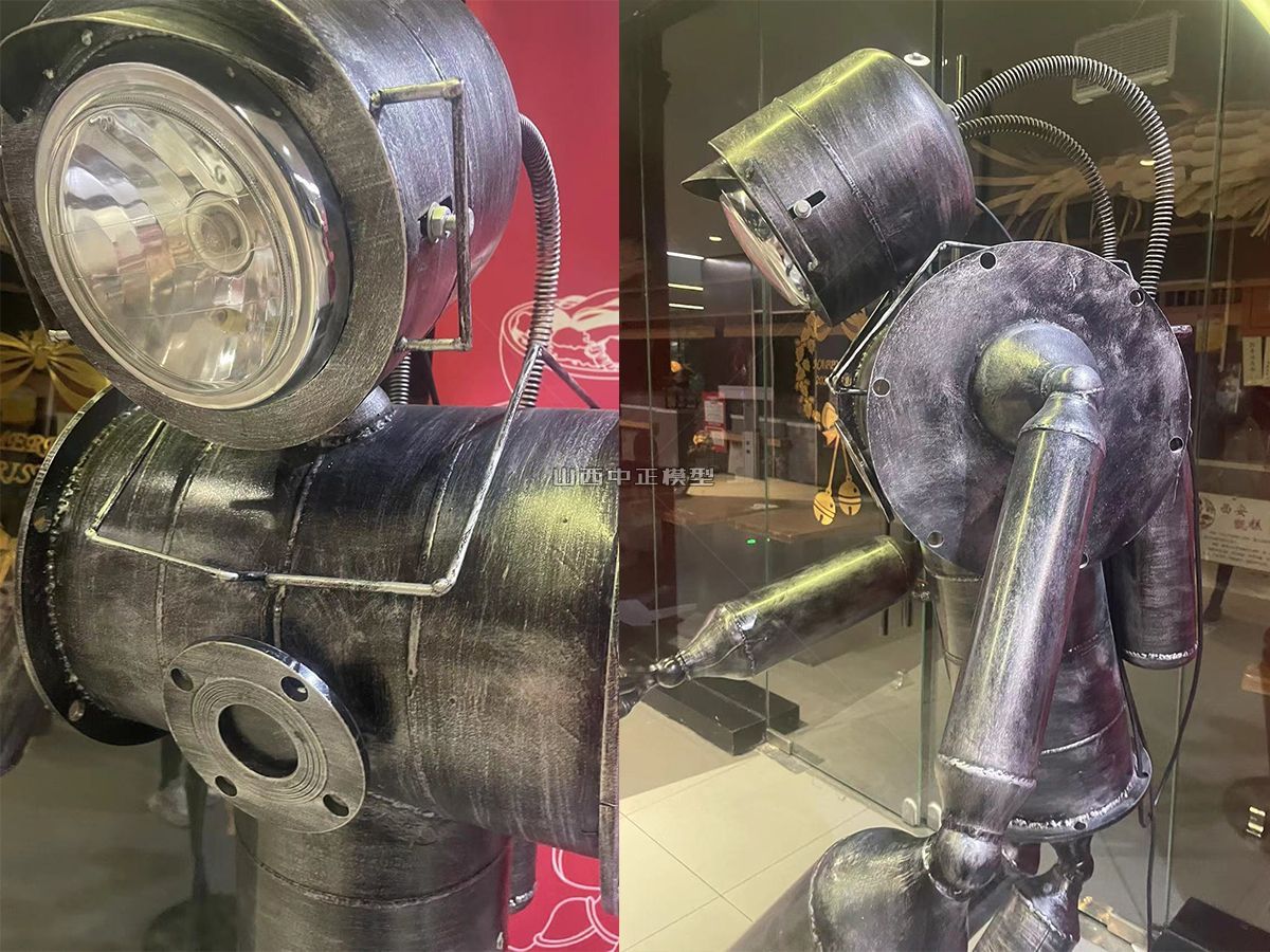 机器人铜人不锈钢雕塑大型雕塑制作厂家