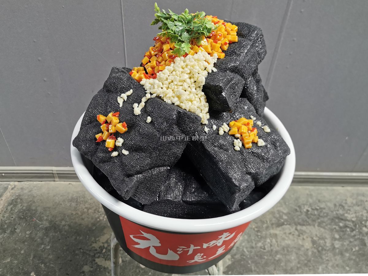 大型臭豆腐仿真食品模型定制