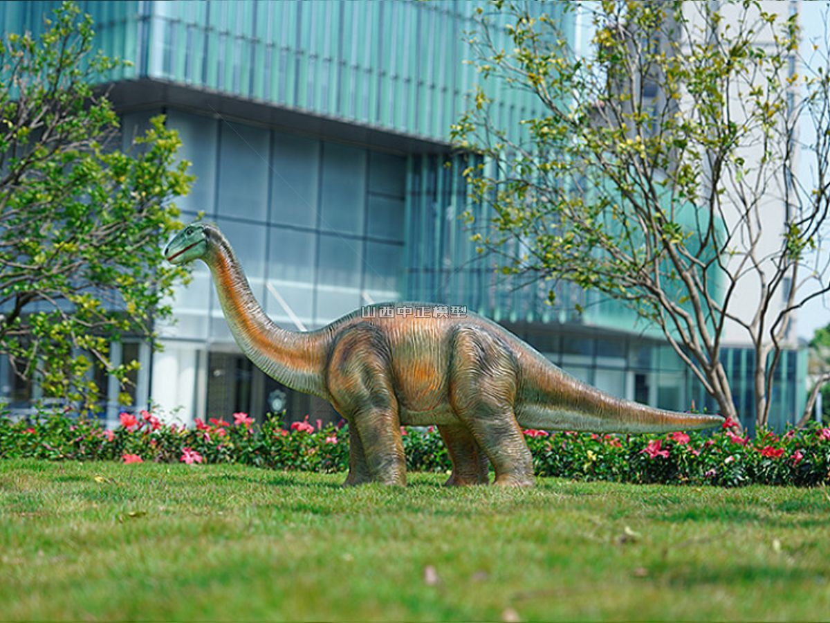 公园恐龙雕塑不锈钢景观雕塑企业
